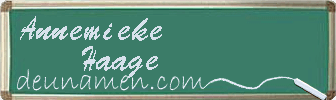 Annemieke Haage Visitenkarte
